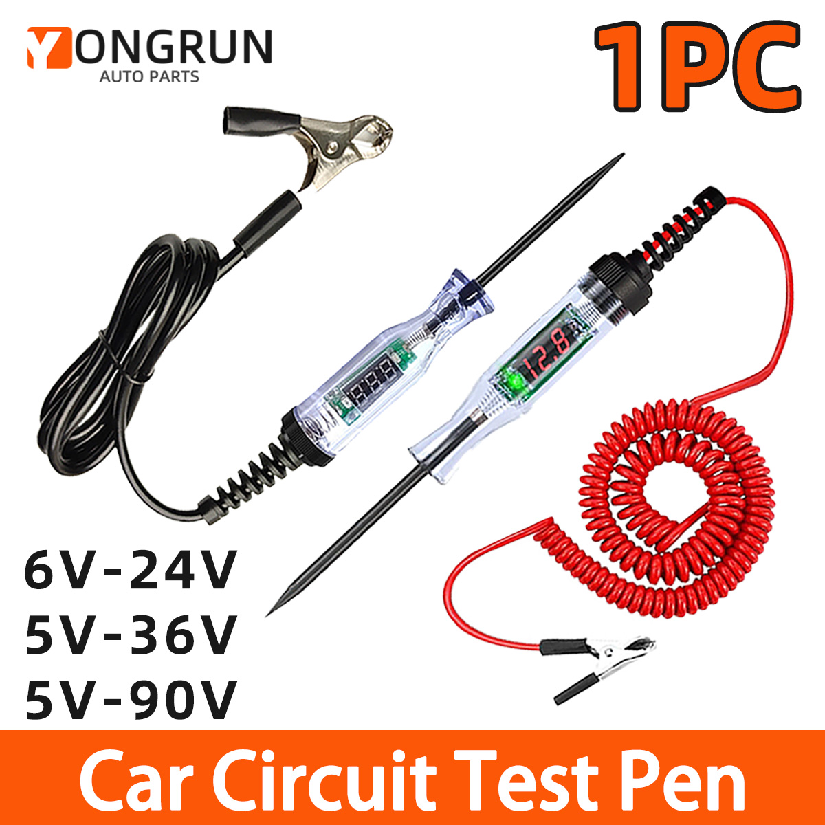 YONGRUN 1PC Automotive Voltage - Car Diagnostic Tool recension och pris