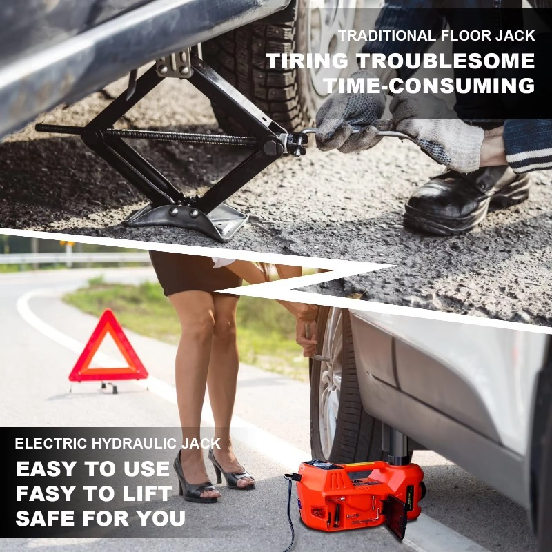 Hot Selling 5 Ton 12V Electric - Car Jack recension och pris