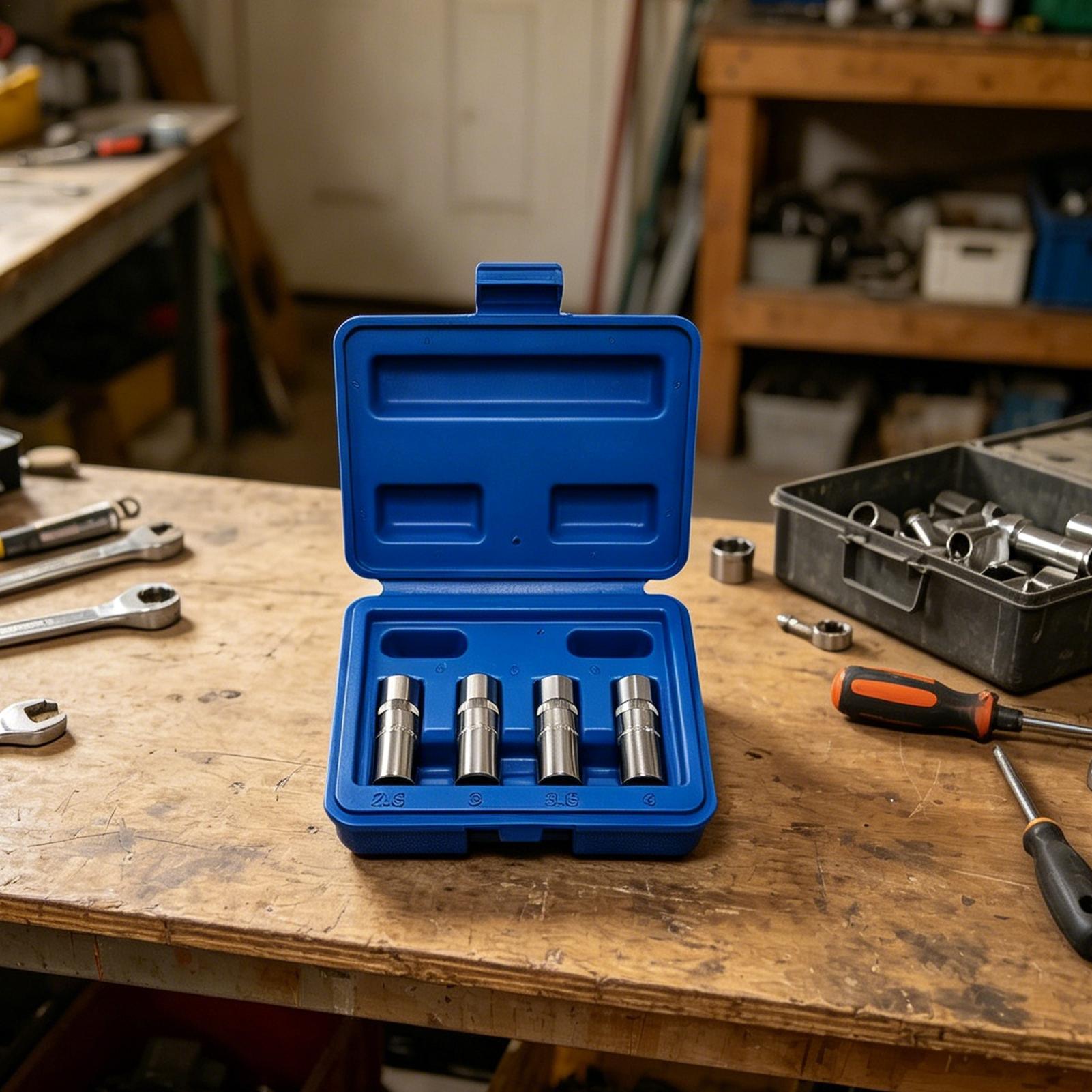 Extractor Set 4 Pieces 1/4Inch - Socket Set recension och pris