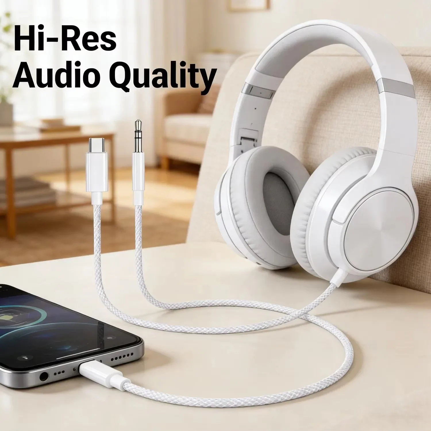 USB C to 3.5mm Male AUX Audio  - Car Jack recension och pris