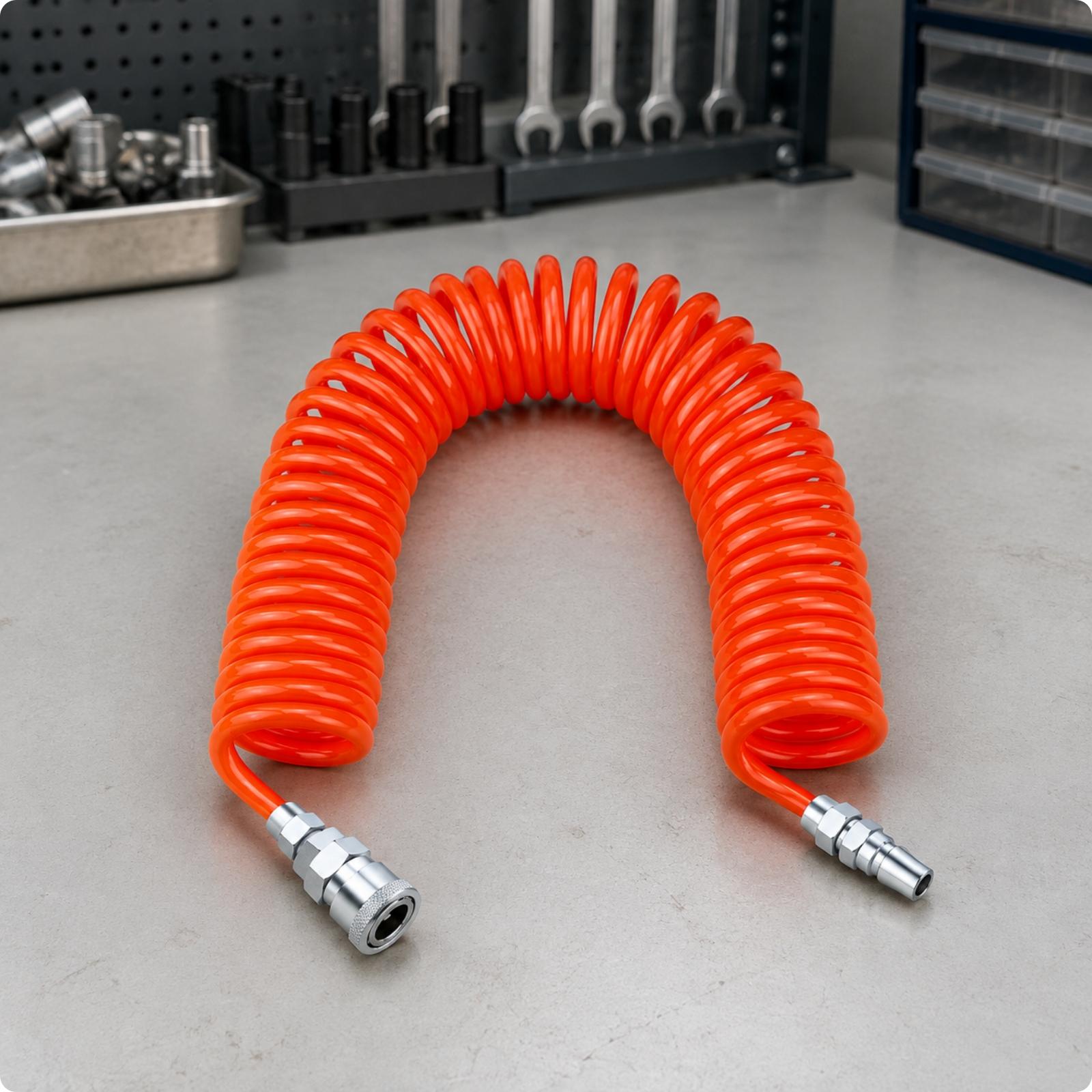Pneumatic Compressor Hose Coil - Spring Compressor Tool recension och pris